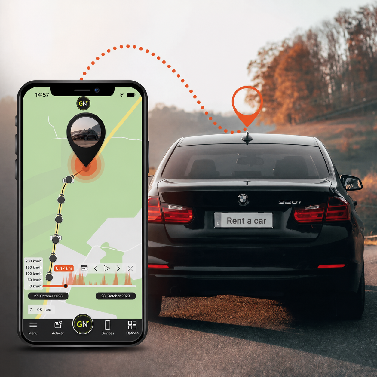 Avtomobil GPS izləmə cihazı